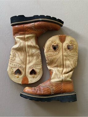 Ariat Fatbaby Gembaby Tall Buckaroo Cowboy Boots